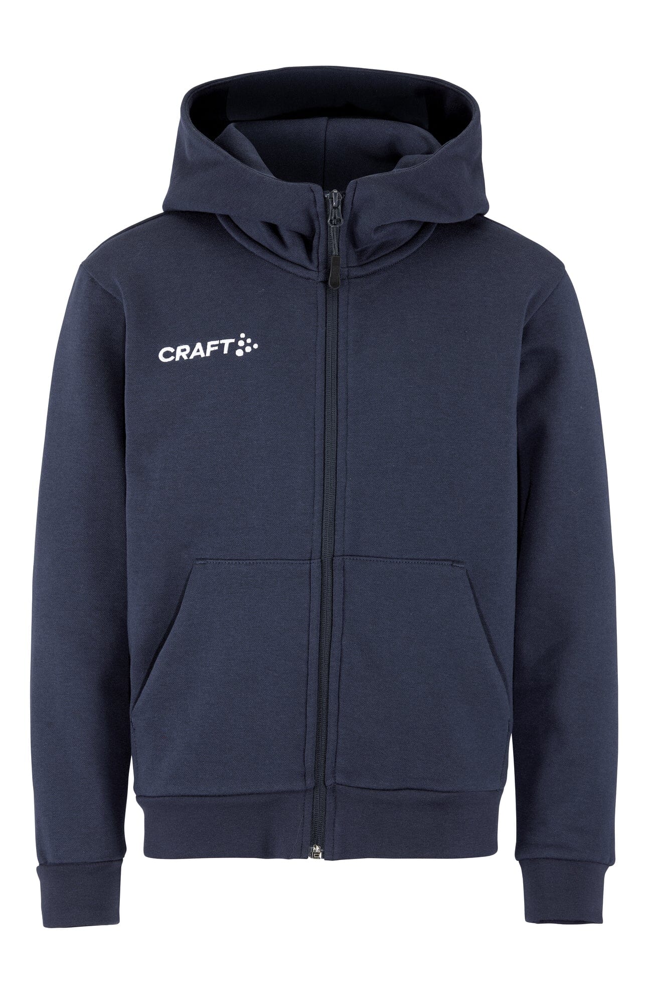 Junior Community 2.0 Logo FZ Hoodie - Navy