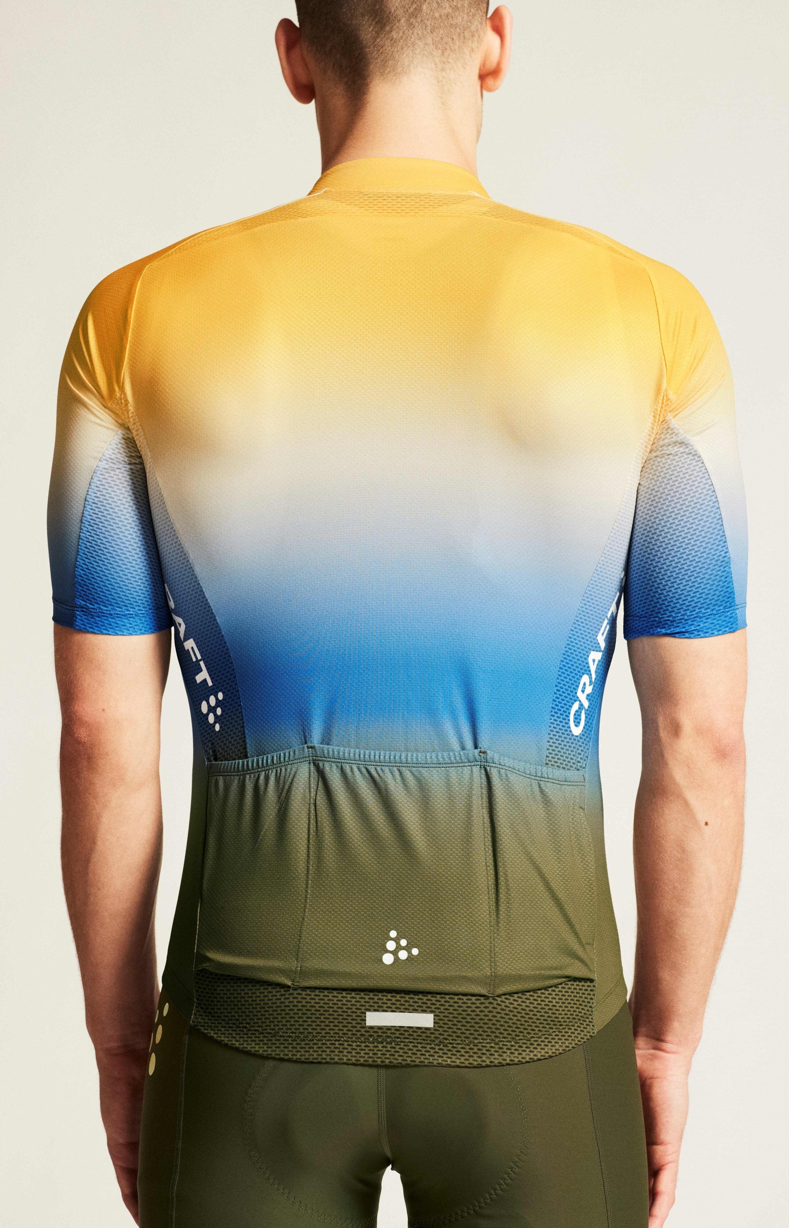 Men's ADV Endur Graphic Cycling Jersey  - Juniper/Multi - Image 5