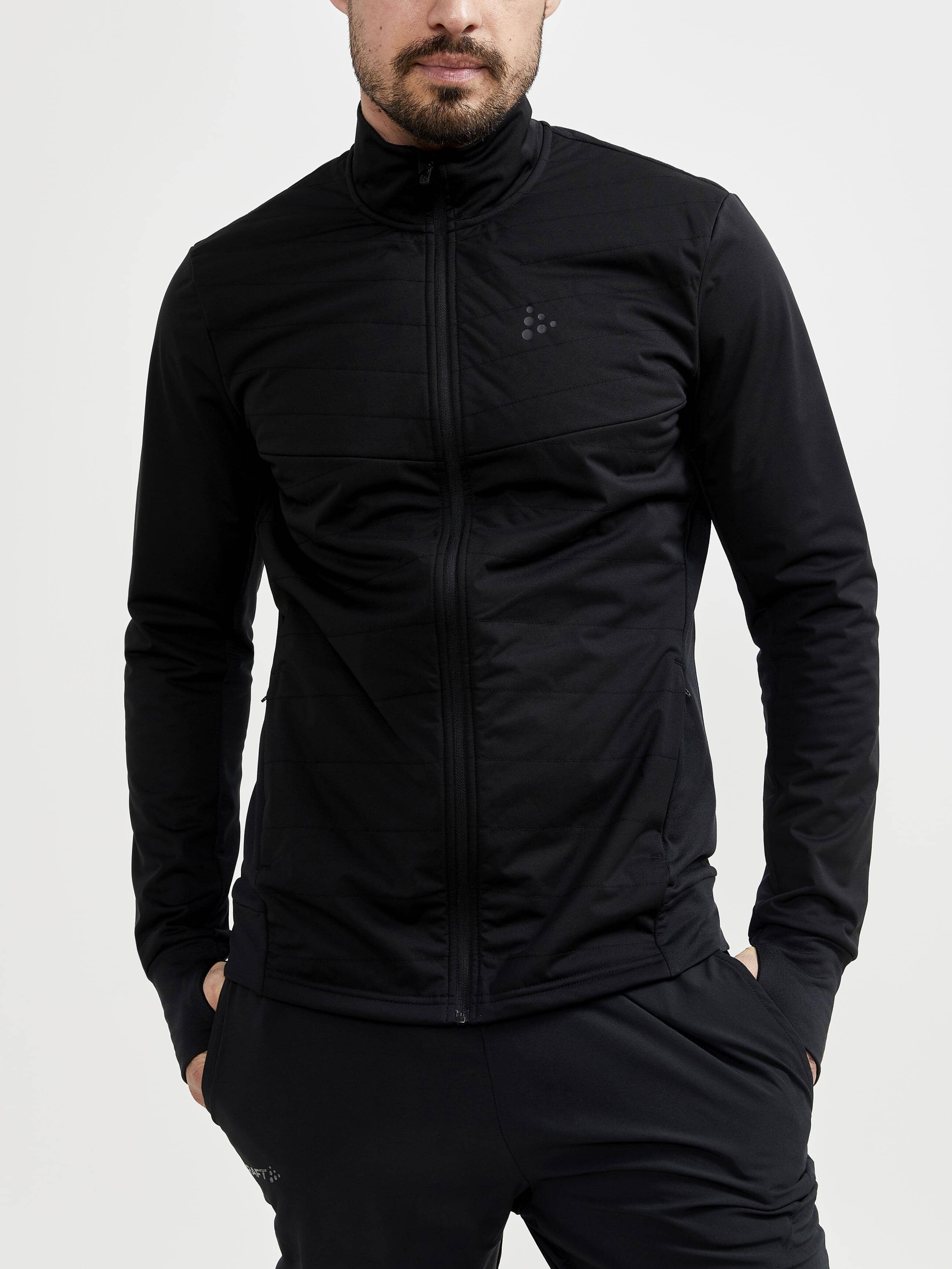 MEN'S ADV ESSENCE WARM JACKET - Black