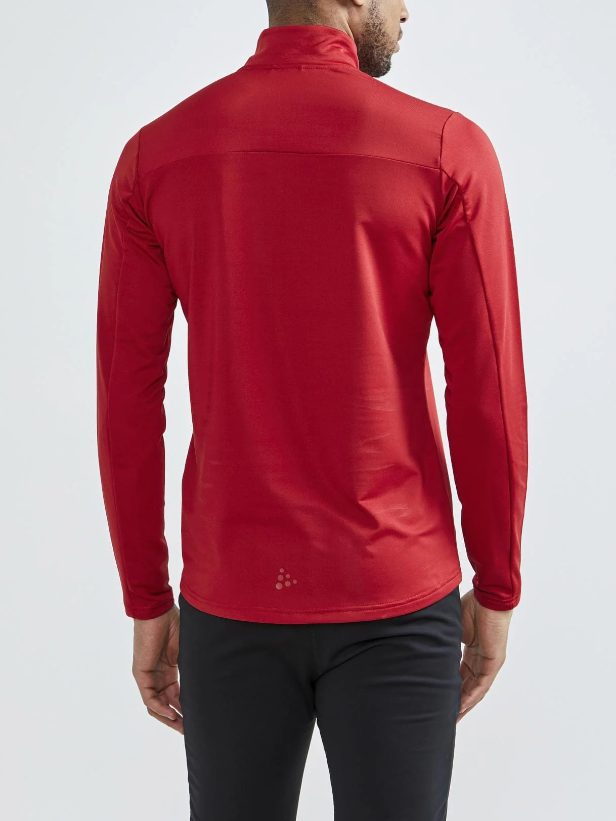 MEN'S CORE GAIN MIDLAYER  - BRIGHT RED - Image 2