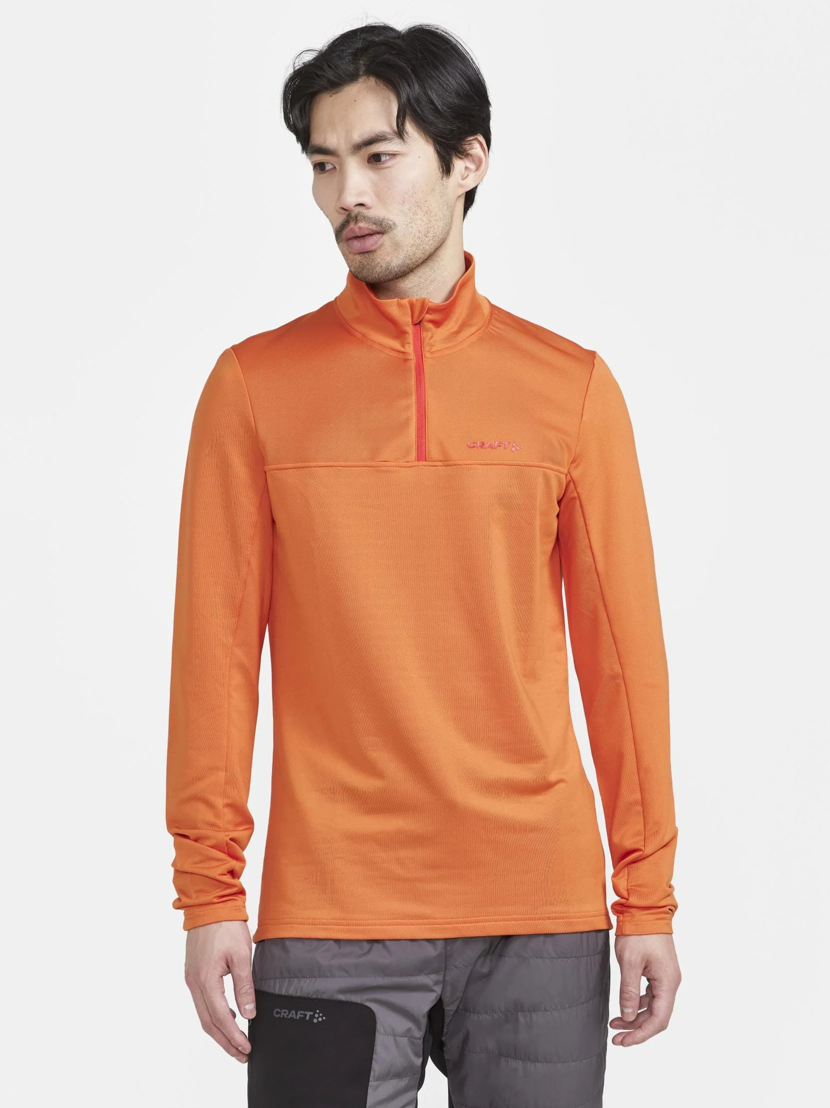 MEN'S CORE GAIN MIDLAYER  - CHESTNUT