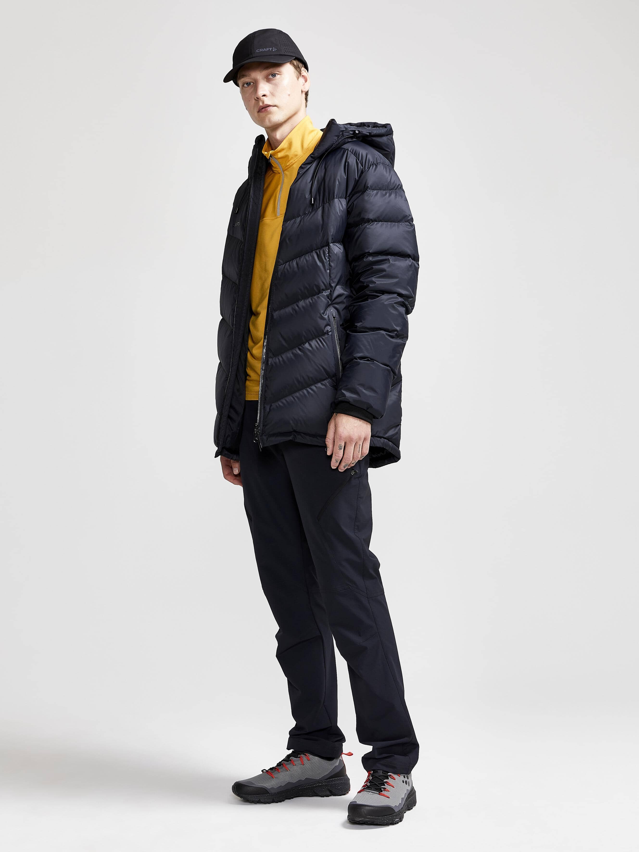MEN'S CORE GAIN MIDLAYER  - TAWNY - Image 4