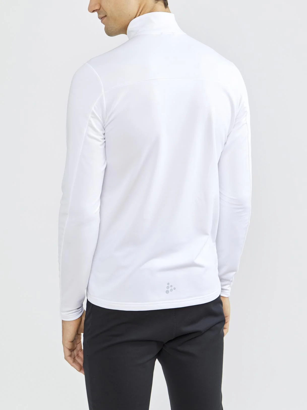 MEN'S CORE GAIN MIDLAYER  - WHITE - Image 2