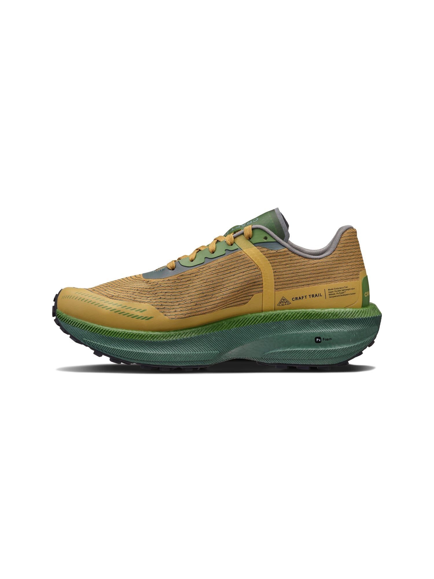 Men's Endurance Trail Running Shoe - Deep Lake/Moss - Image 2
