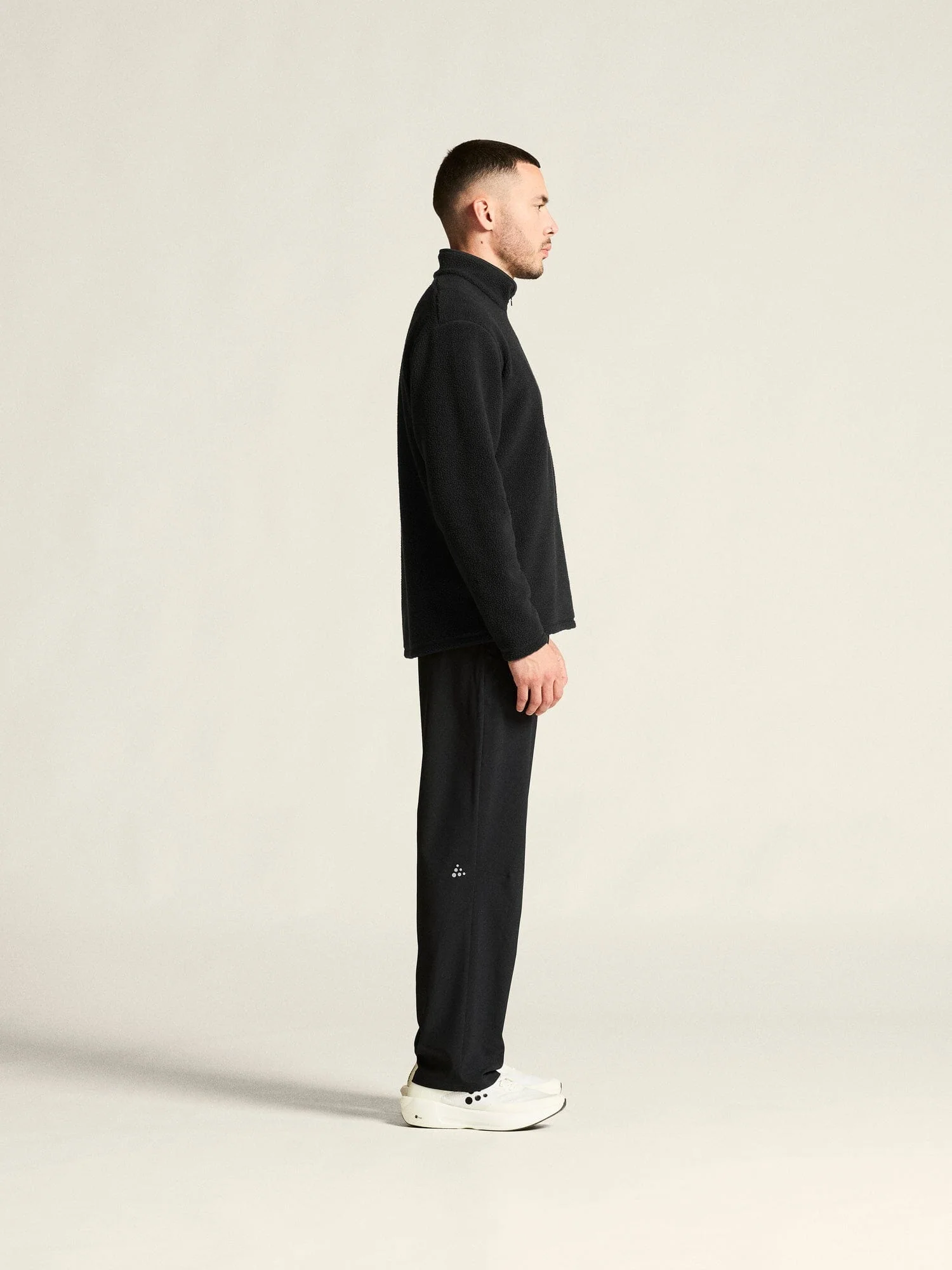 Men's Join Pile Fleece HZ - Black - Image 6