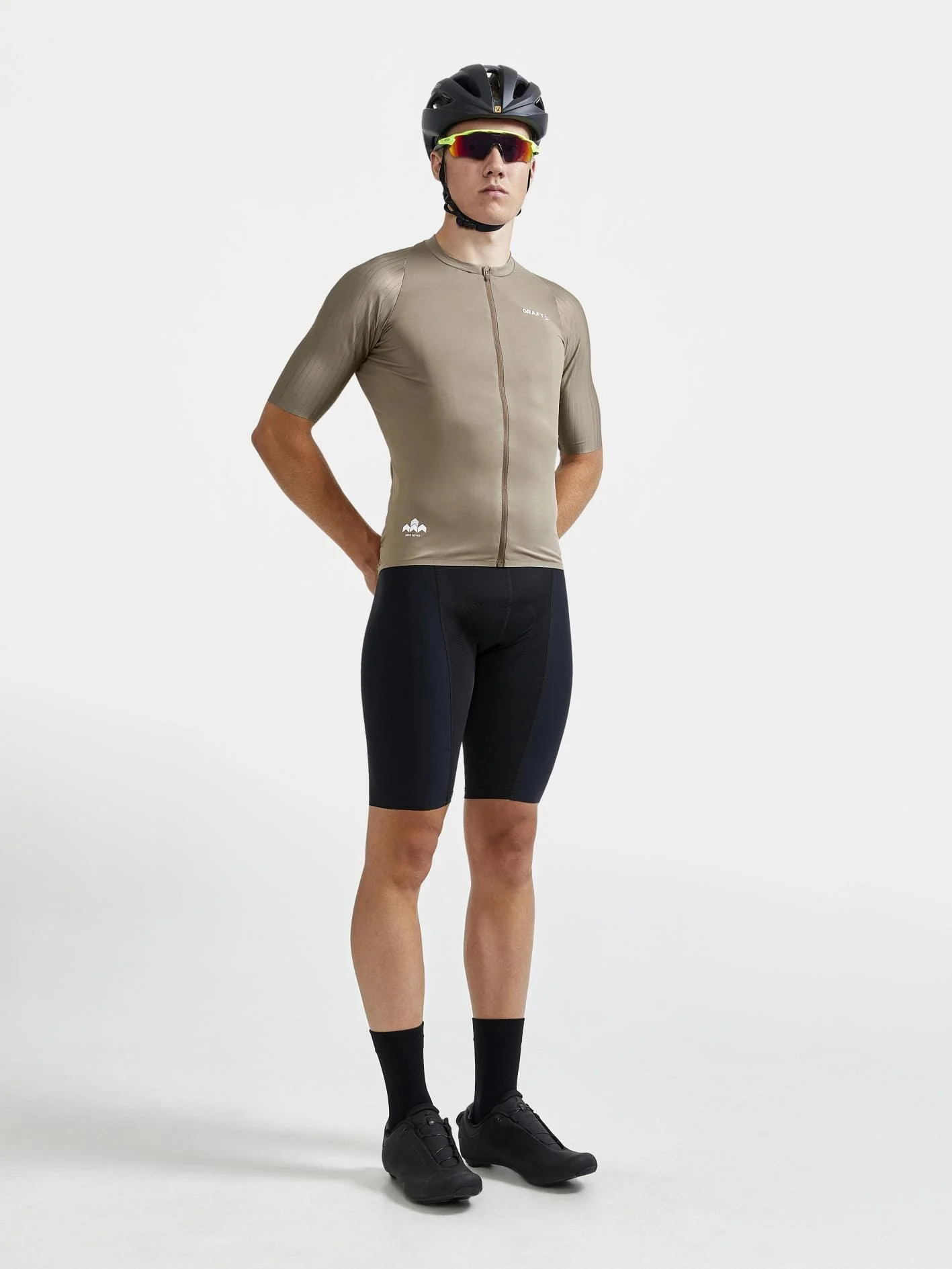 Mens Pro Aero Bib Shorts - Black - Image 6