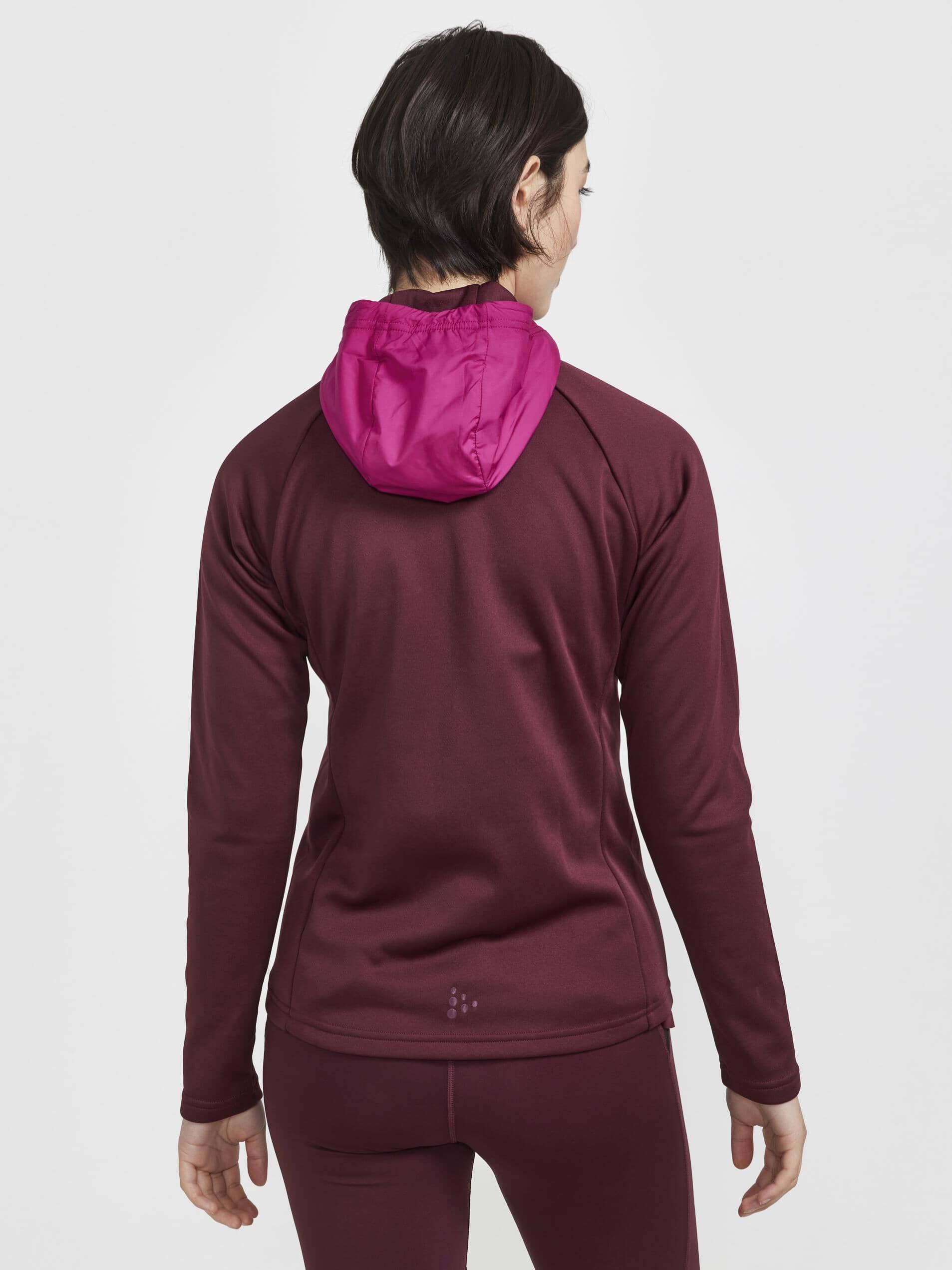 WOMEN'S ADV ESSENCE JERSEY HOOD JACKET - PUNSCH-ROXO - Image 6