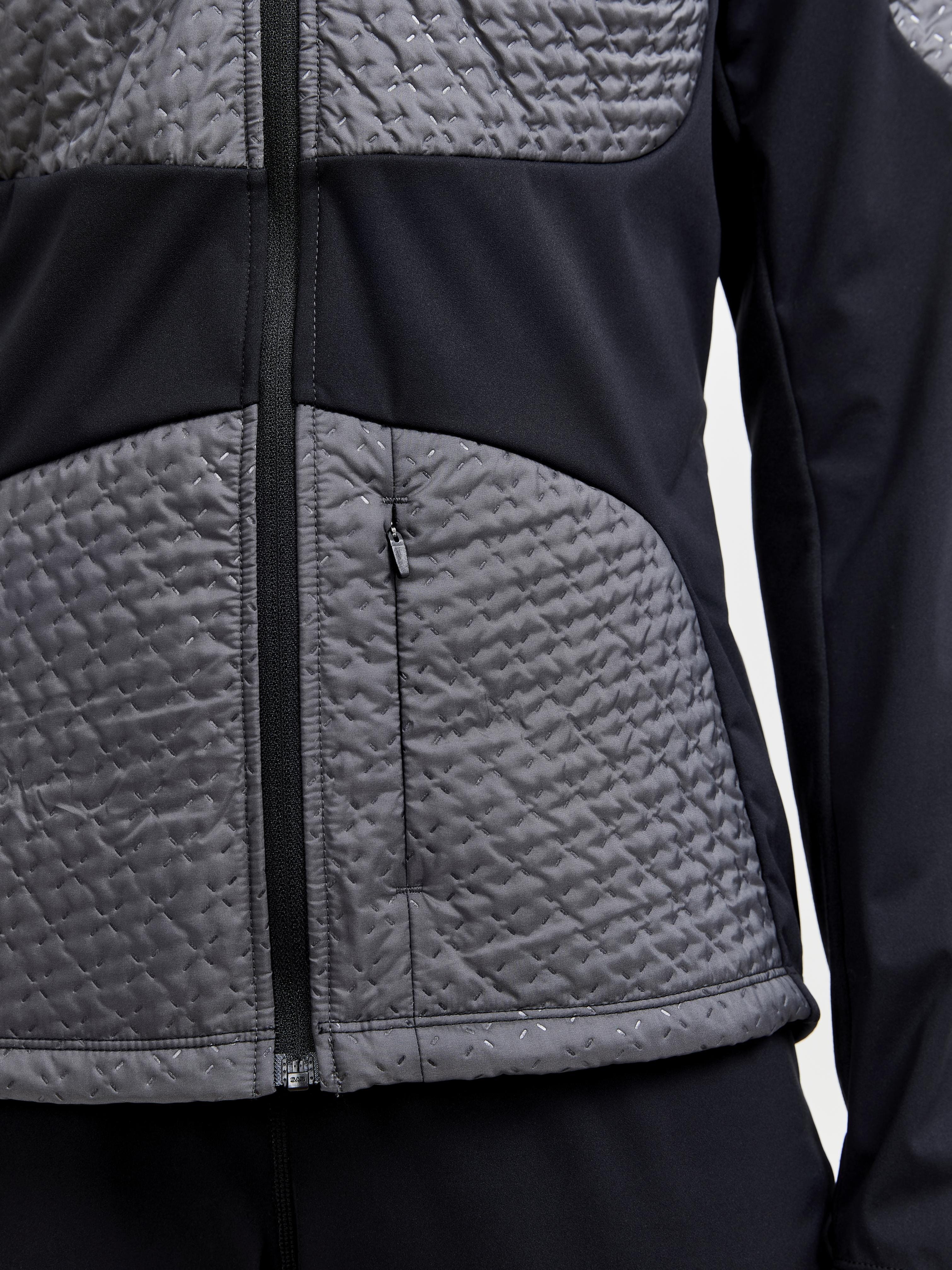 Women's ADV Pursuit Insulate Xc Ski Jacket - Black/Granite - Image 4