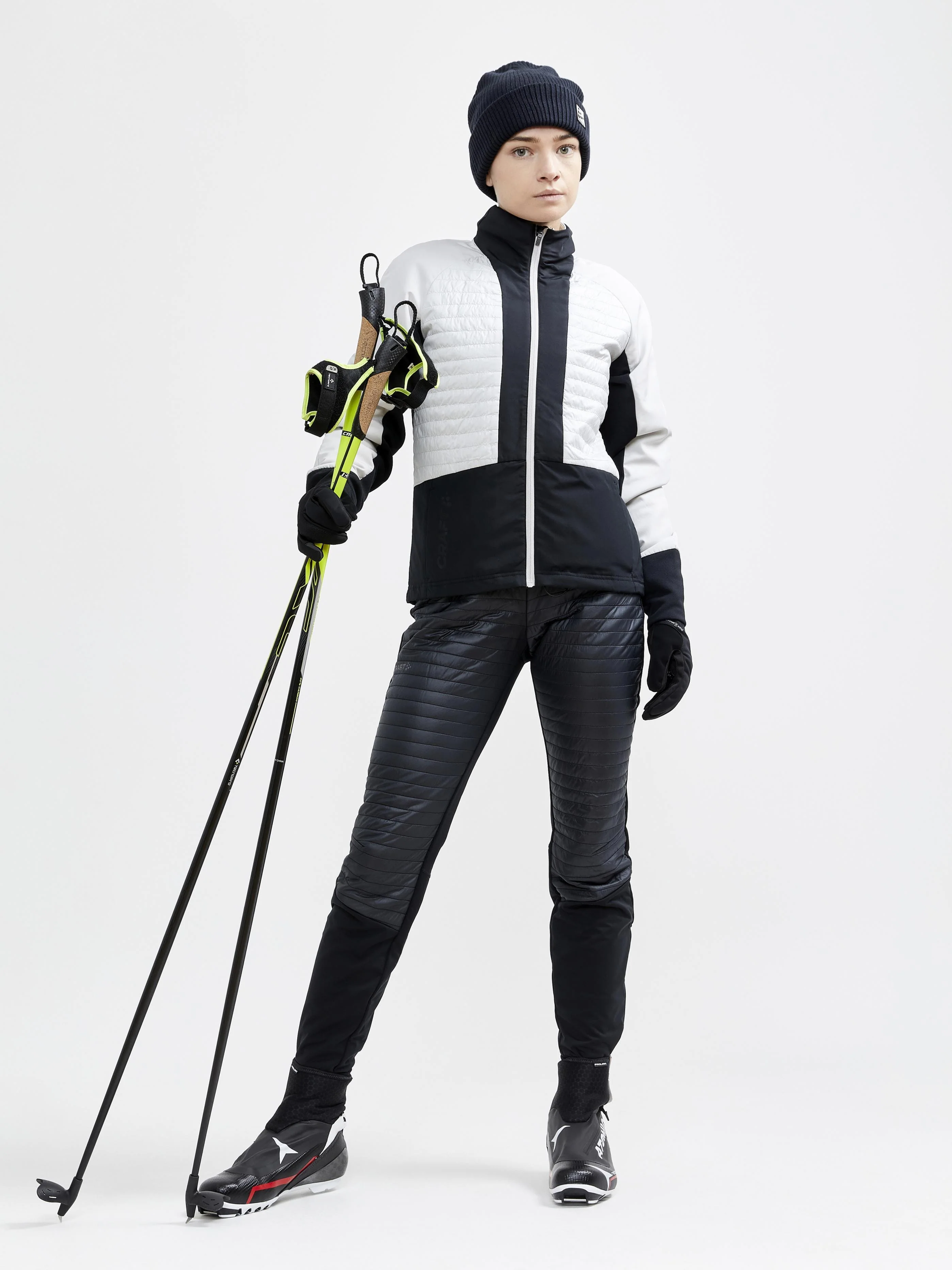Women's ADV Storm Insulate Xc Ski Pant - Black/Black - Image 5