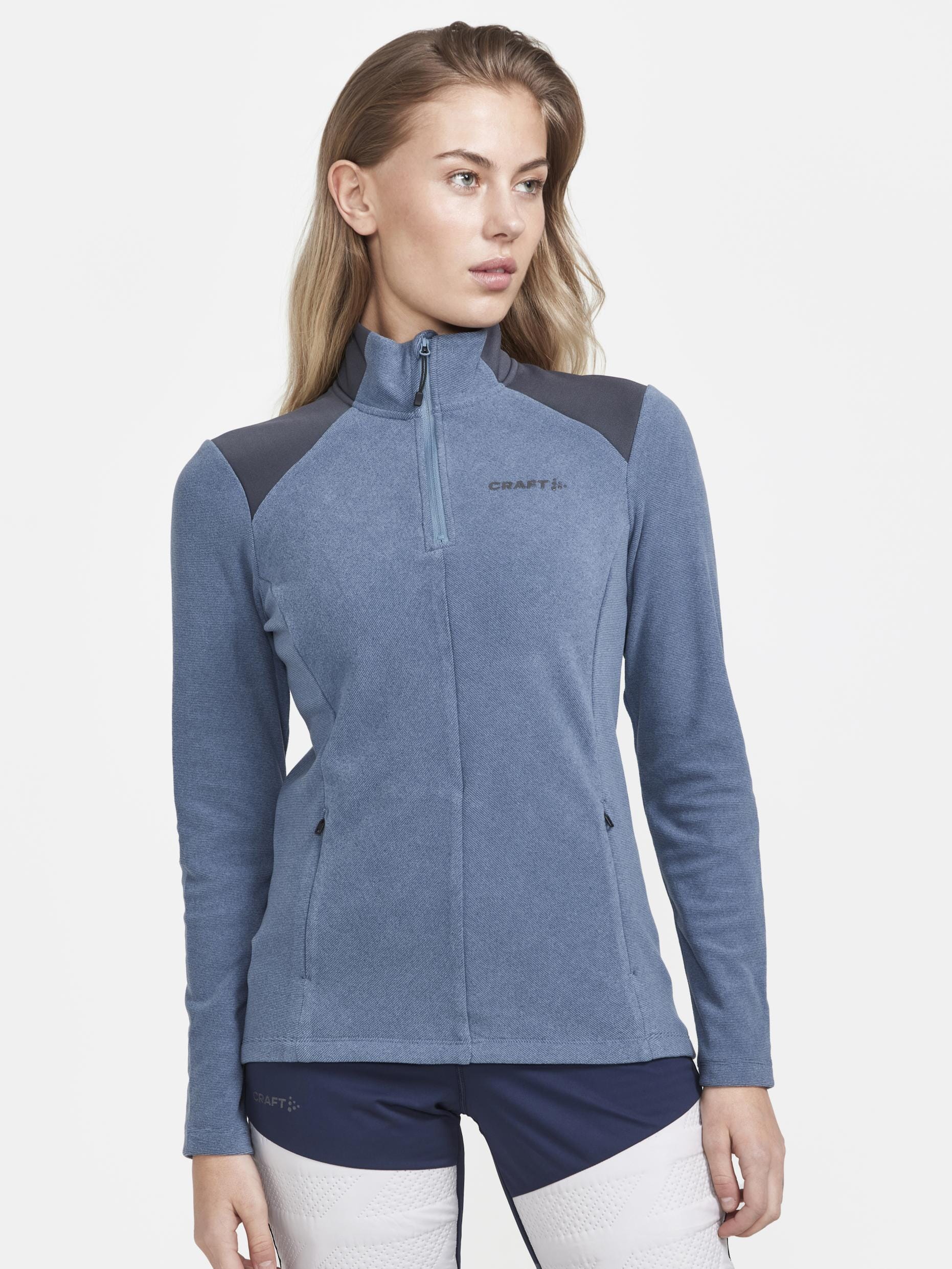 WOMEN'S CORE EDGE THERMAL MIDLAYER  - FLOW-ASPHALT