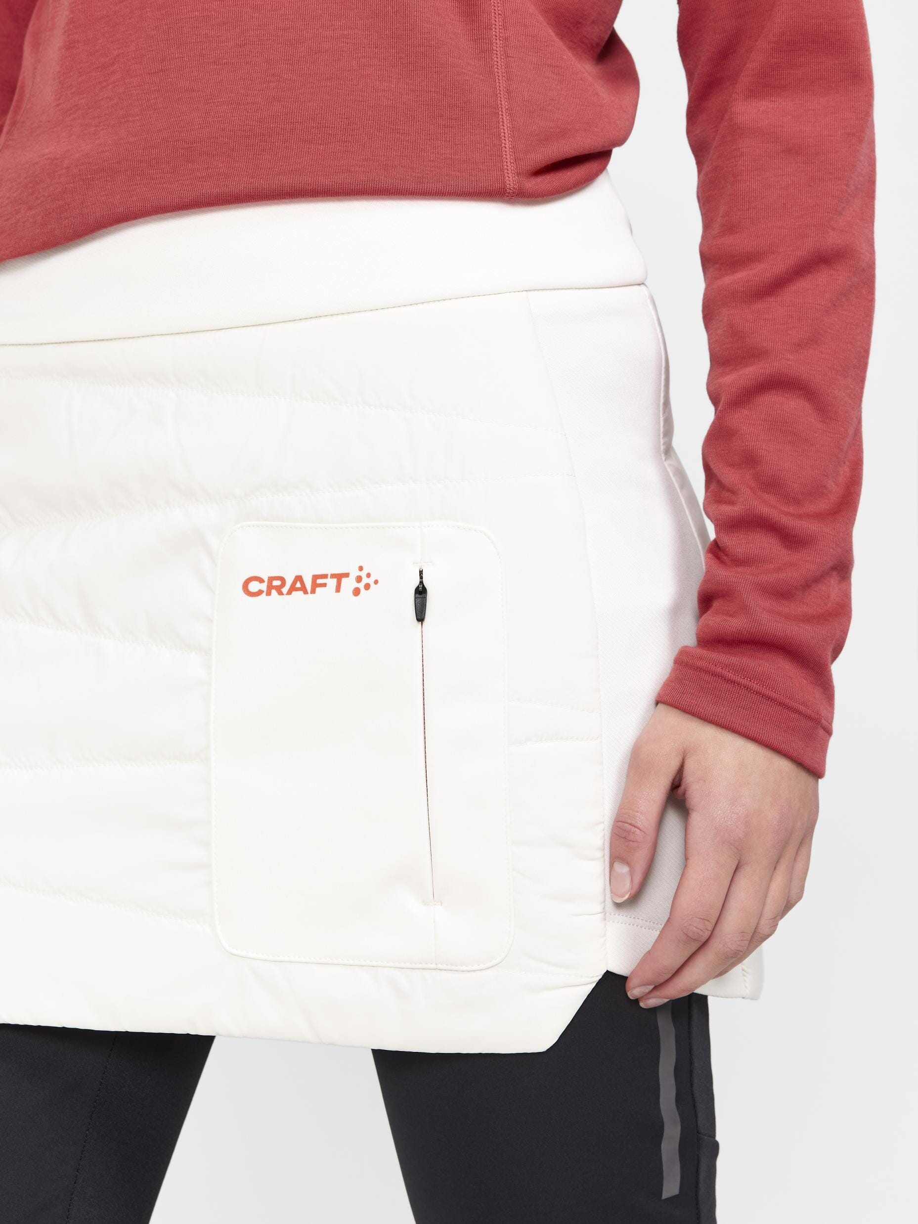 Women's Core XC Ski Training Insulate Skirt - TOFU - Image 3