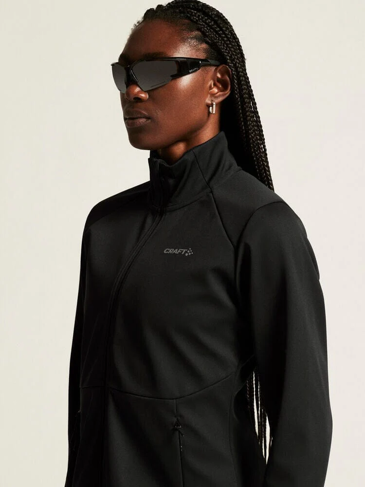 WOMENS CORE XC SKI TRAINING JACKET - Black - Image 5