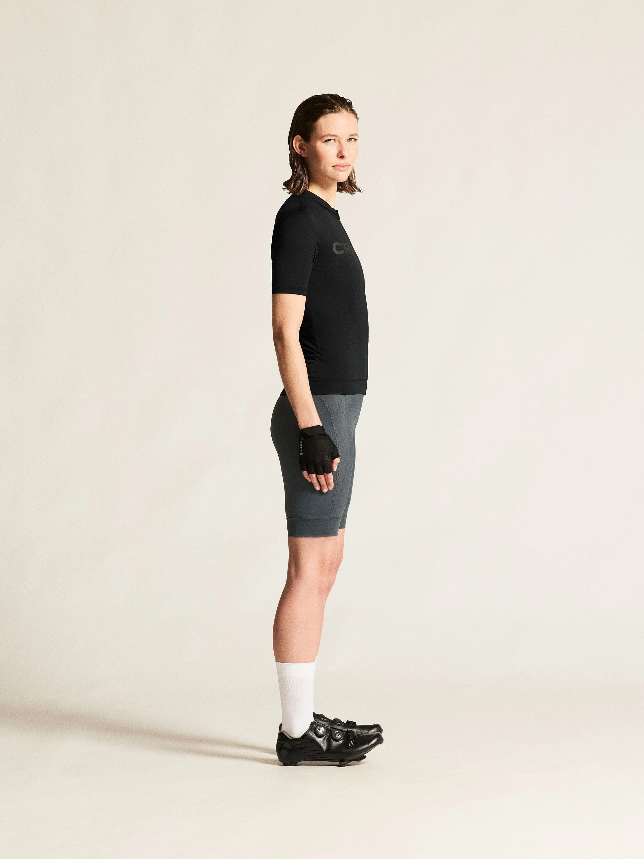 Women's Endur Logo Cycling Jersey - Black - Image 5