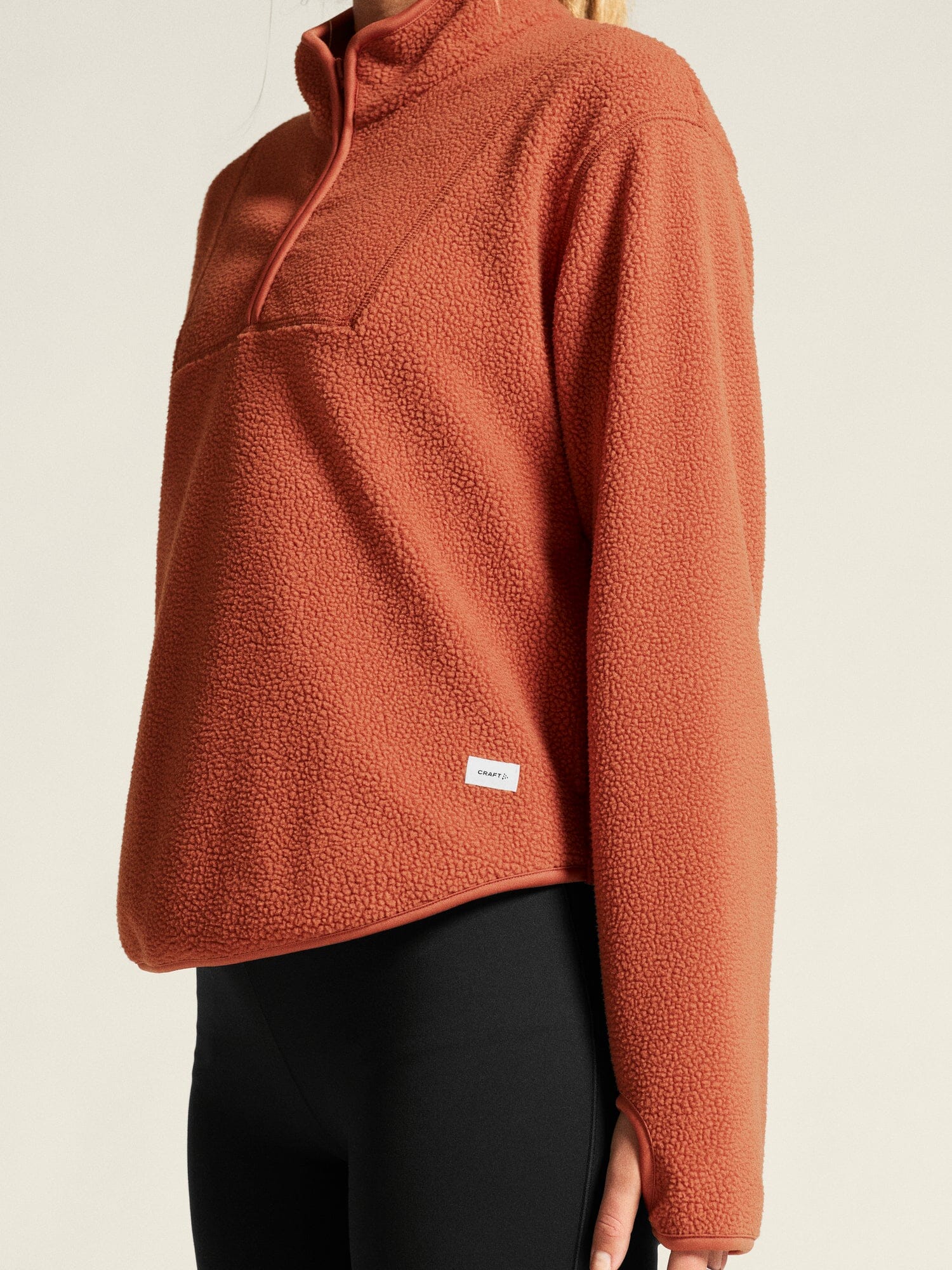 Women's Join Pile Fleece HZ - Sequoia - Image 3