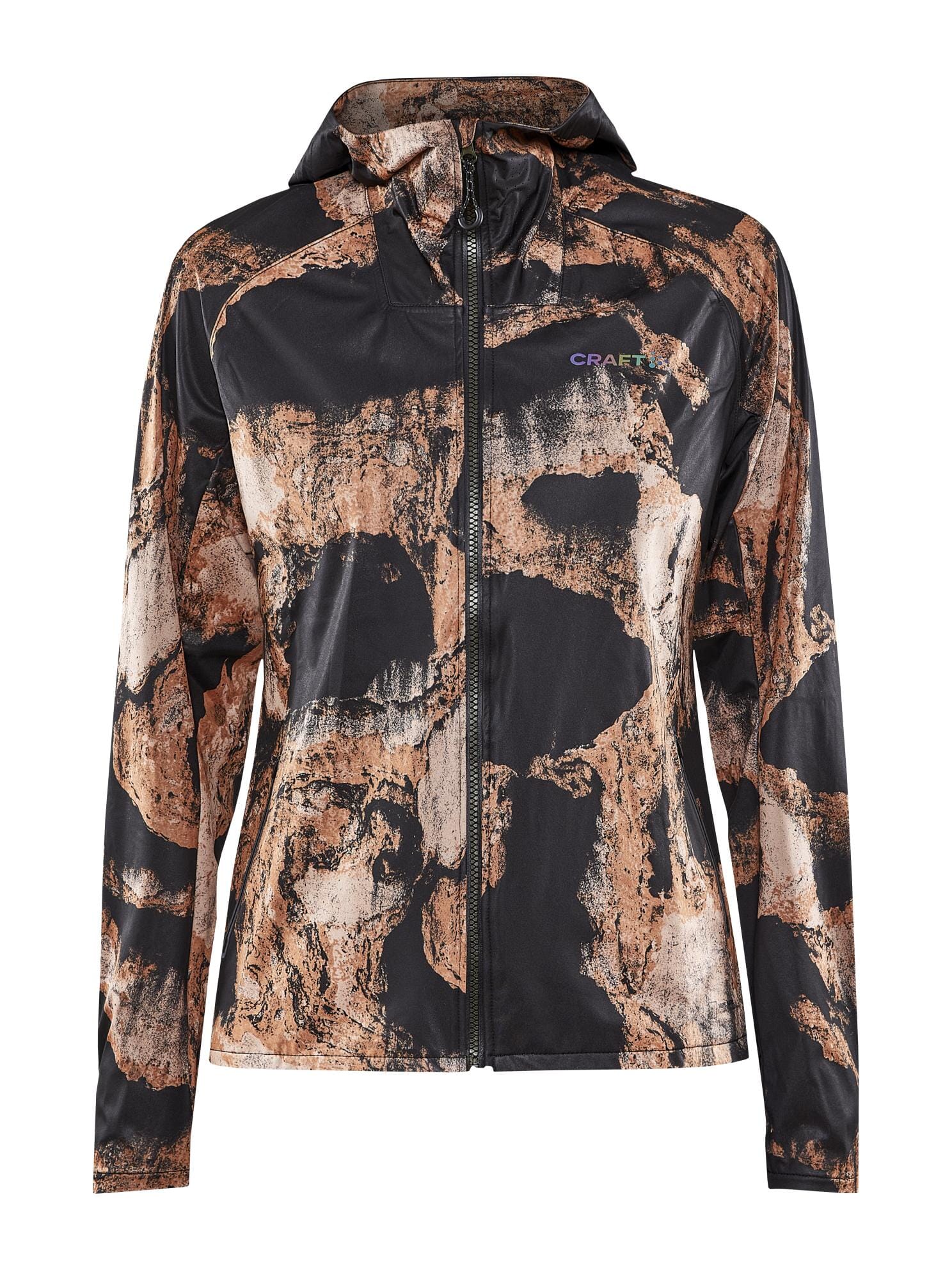 Women's Pro Hydro Running Jacket 2 - Glow/Multi - Image 6