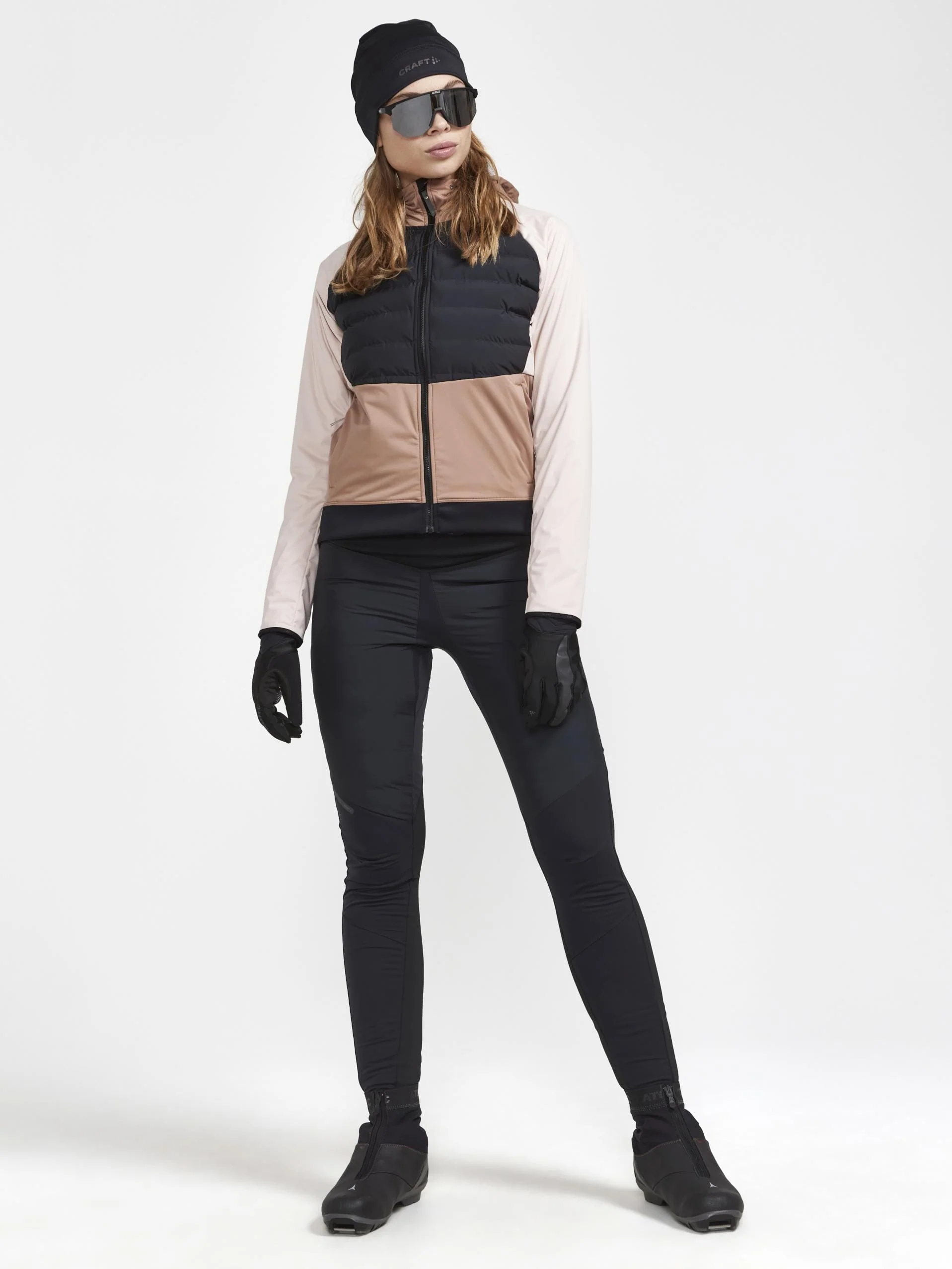 Women's Pursuit Thermal Xc Ski Jacket - BLACK-SEPIA - Image 6