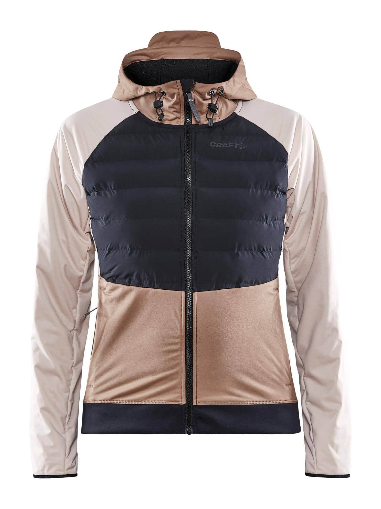 Women's Pursuit Thermal Xc Ski Jacket - BLACK-SEPIA - Image 7