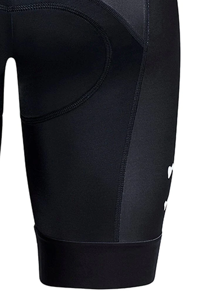 WOMEN'S RACE REBEL CYCLING SHORTS - Black - Image 3